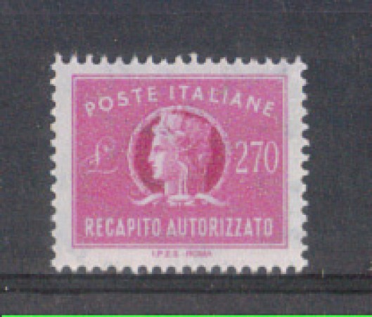 1984 - LOTTO/6821 - REPUBBLICA - 270 L. RECAPITO AUTORIZZATO