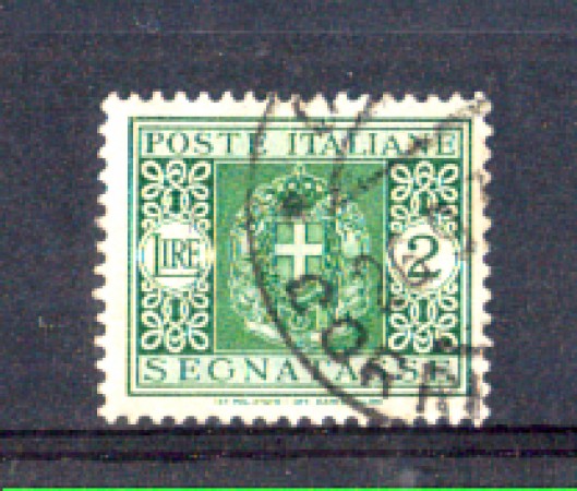 1934 - LOTTO/REGT43U - REGNO - 2 LIRE SEGNATASSE - USATO