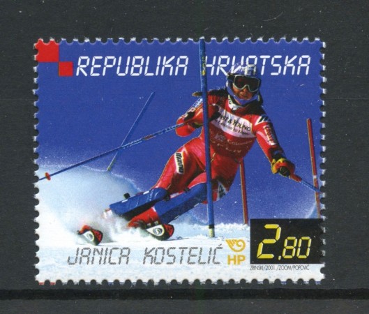 2001 - CROAZIA - JANICA KOSTELIC - NUOVO - LOTTO/32902