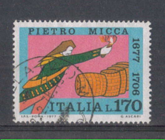 1977 - LOTTO/6658U - REPUBBLICA - PIETRO MICCA - USATO