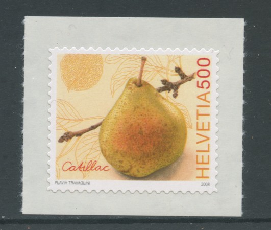 2008 - LOTTO/23943 - SVIZZERA - ANTICHE VARIETA' DI FRUTTA - AUTOADESIVO