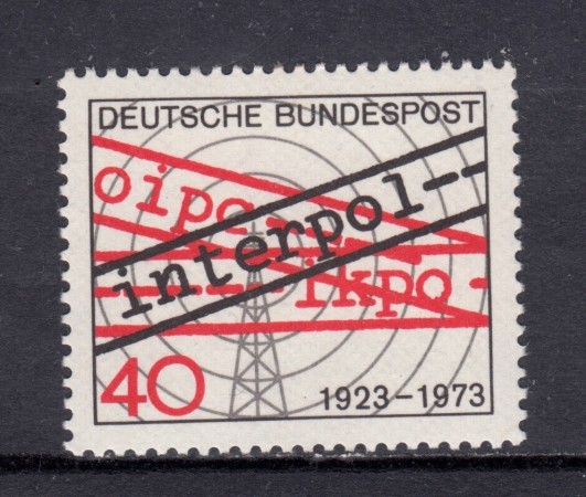 1973 - GERMANIA FEDERALE - INTERPOL - NUOVO - LOTTO/31521