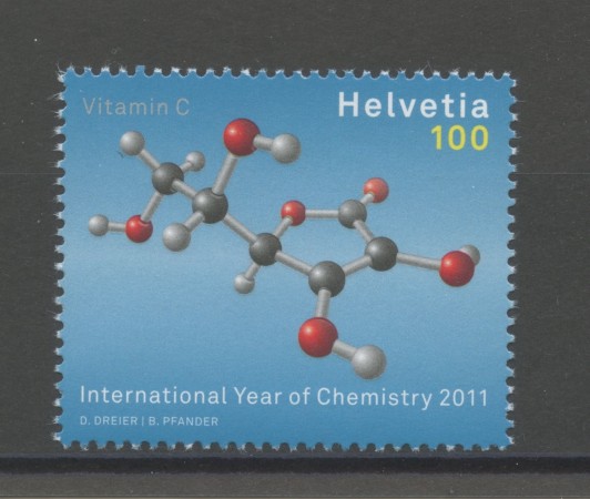 2011 - SVIZZERA - LOTTO/37776 - ANNO DELLA CHIMICA - NUOVO