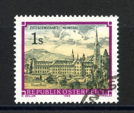 1989 - LOTTO/39586 - AUSTRIA - CONVENTO DI MEHRERAU - USATO