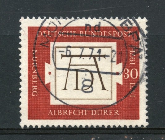 1971 - GERMANIA - ALBRECHT DURER - USATO - LOTTO/31047U