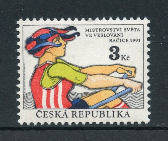1993 - REPUBBLICA CECA -  KCS. CAMPIONATO DI CANOTTAGGIO - NUOVO - LOTTO/27858