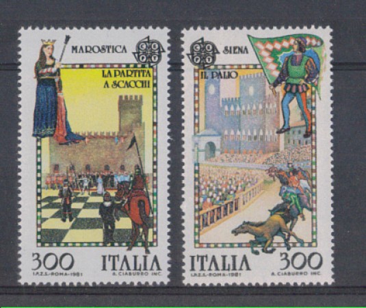 1981 - LOTTO/6737 - REPUBBLICA - EUROPA FOLCLORE