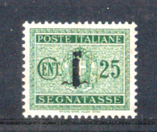 1944 - LOTTO/RSIT63N - RSI - 25c. SEGNATASSE - NUOVO