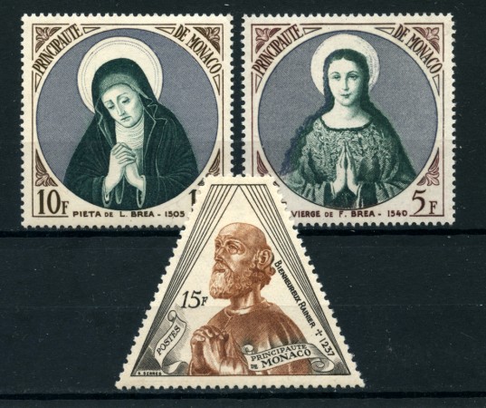 1955 - LOTTO/22983 - MONACO - ANNO SANTO 3v. - NUOVI