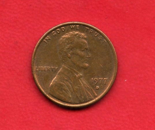 1977D - STATI UNITI - 1 CENT. LINCOLN - LOTTO/M26217