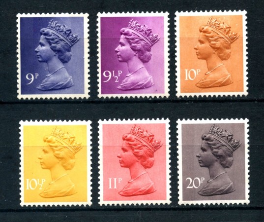 1976 - GRAN BRETAGNA - POSTA ORDINARIA 6v. - NUOVI - LOTTO/26352