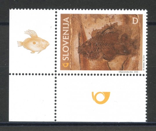 2004 - SLOVENIA - FOSSILI  - NUOVO - LOTTO/34218