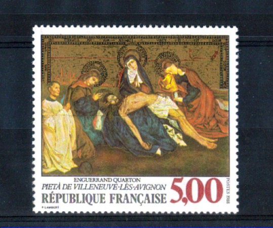 1988 - LOTTO/FRA2552N - FRANCIA - 5 Fr. QUADRO DI  E. QUARTON - NUOVO