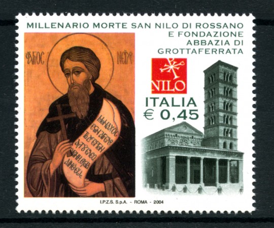 2004 - LOTTO/7477 - REPUBBLICA - ABBAZIA DI GROTTAFERRATA