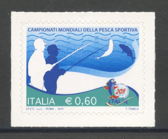 2011 - REPUBBLICA - PESCA SPORTIVA - NUOVO - LOTTO/37199