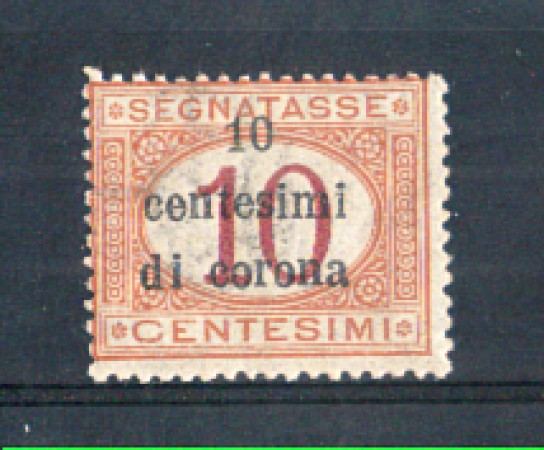1919 - LOTTO/TTT2N - TRENTO e TRIESTE - 10c. SU 10c. SEGNATASSE NUOVO
