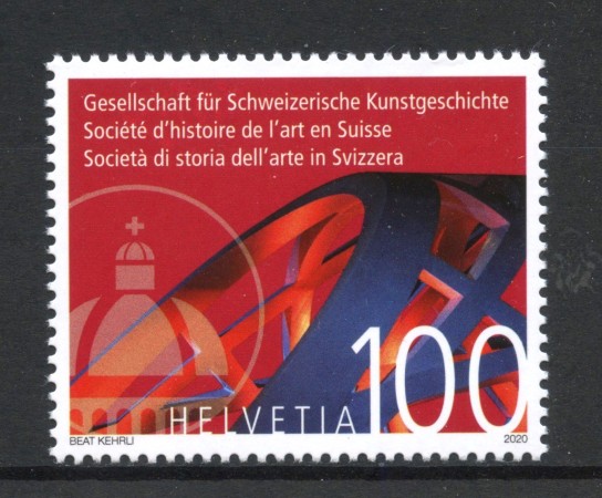 2020 - SVIZZERA - LOTTO/42181 - ARTE SVIZZERA - NUOVO