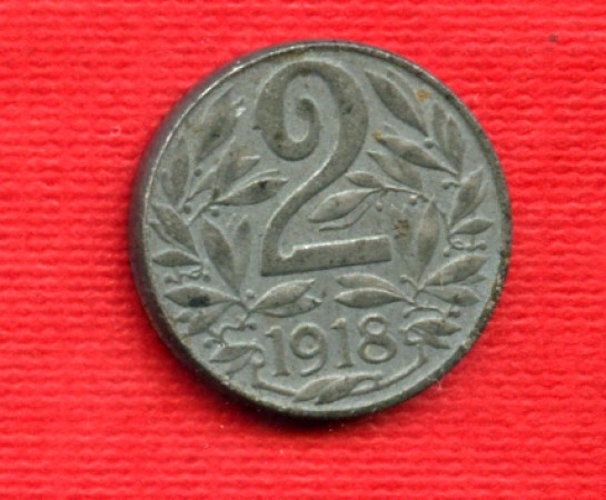 1917 - LOTTO/M20739 - AUSTRIA - 2 HELLER FERRO