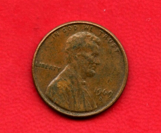 1969D - STATI UNITI - 1 CENT. LINCOLN - LOTTO/M26204