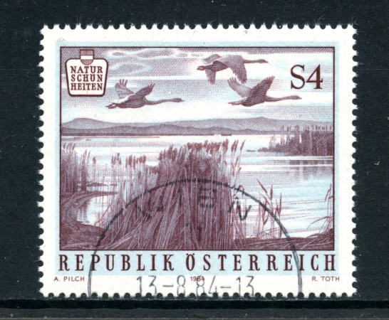 1984 - AUSTRIA - LAGO NEUSIEDL - USATO - LOTTO/28328