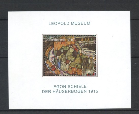 2005 - AUSTRIA - LOTTO/42065 - DIPINTO DI EGON SCHIELE - FOGLIETTO NUOVO
