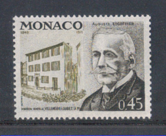 1972 - LOTTO/8443 - MONACO - AUGUSTO ESCOFFIER