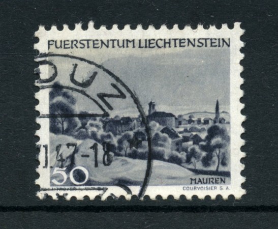 1944 - LOTTO/19228 - LIECHTENSTEIN - 50r. VEDURE MAUREN - USATO