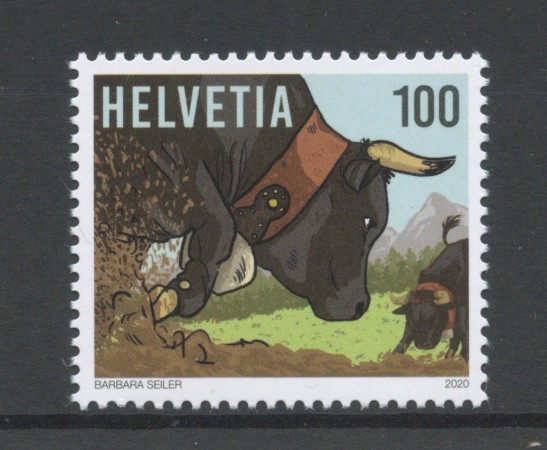 2020 - SVIZZERA - LOTTO/42168 - ALLEVAMENTO TORI - NUOVO