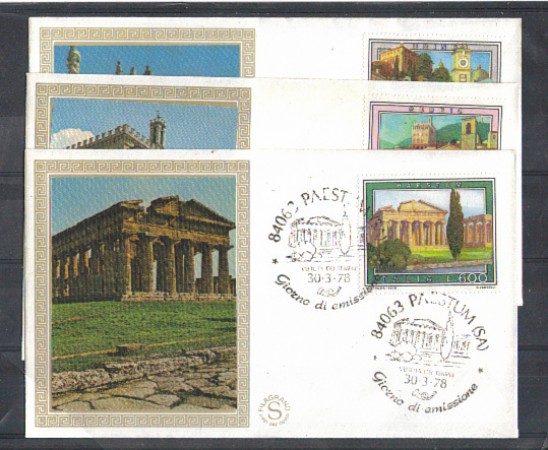 1978 - LOTTO/6675Z - REPUBBLICA - TURISTICA 5° SERIE - FDC