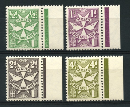 1967 - LOTTO/11883 - MALTA - SEGNATASSE  4v. - NUOVI
