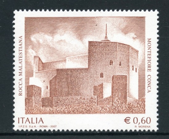 2007 - REPUBBLICA - ROCCA MALATESTIANA - NUOVO - LOTTO/25445