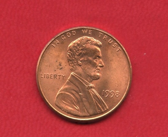 1998 - STATI UNITI - 1 CENT. LINCOLN - LOTTO/M26248