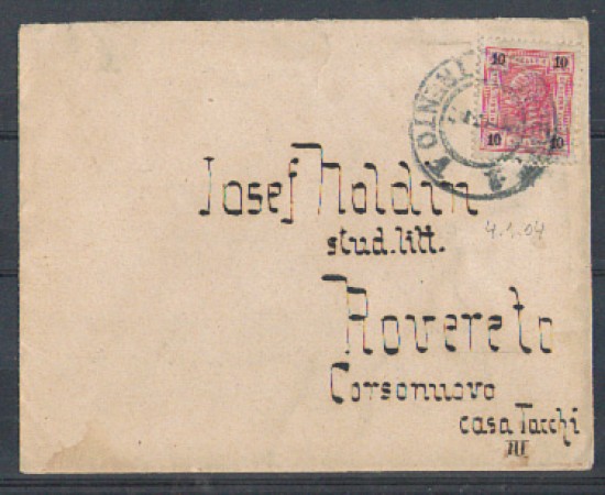 1904 - LBF/2025 - AUSTRIA - 10h. SU BUSTA