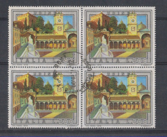 1978 - LOTTO/6675UQ - REPUBBLICA - 200 L. UDINE - QUART/USATA