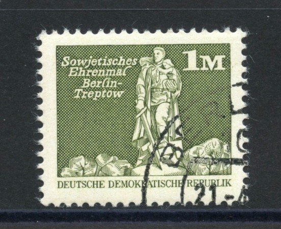 1974 - GERMANIA DDR - 1M. EDIFICI IMPORTANTI - USATO - LOTTO/36498U