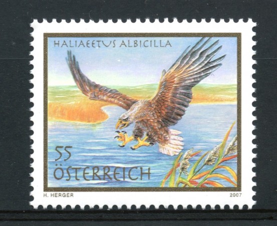 2007 - AUSTRIA - FAUNA UCCELLI - NUOVO - LOTTO/33389