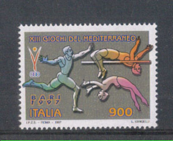 1997 - LOTTO/7155 - REPUBBLICA - GIOCHI MEDITERRANEO