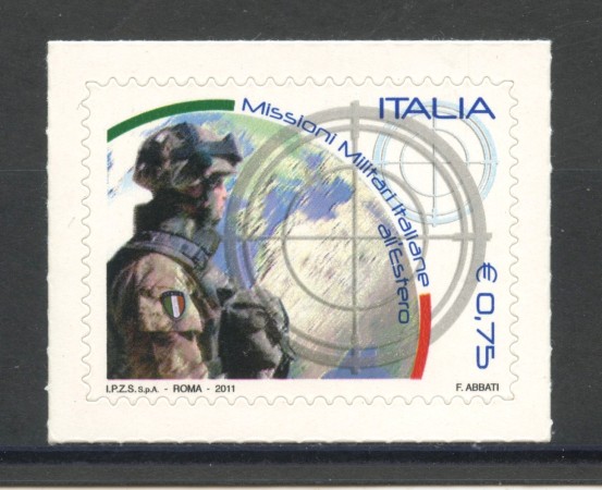 2011 - REPUBBLICA - MISSIONI MILITARI ALL'ESTERO - NUOVO - LOTTO/37209