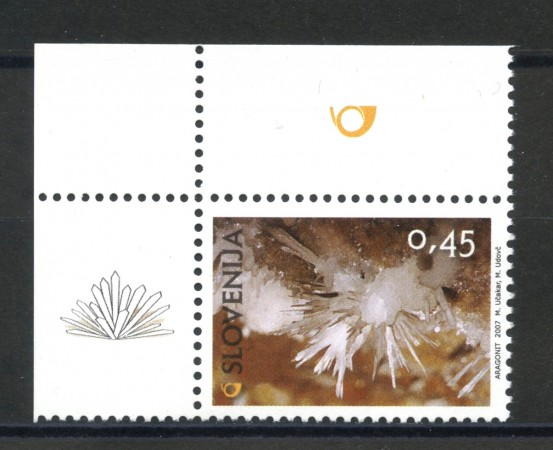 2007 - SLOVENIA - MINERALI ARAGONITE - NUOVO - LOTTO/34345