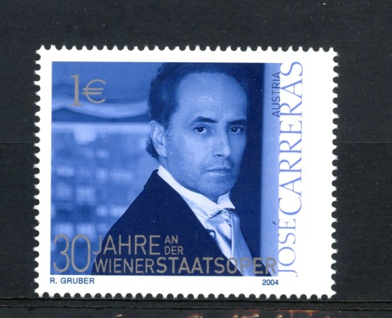 2004 - AUSTRIA - LOTTO/42010 - JOSE' CARRERAS - NUOVO