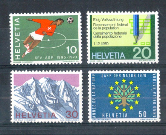 1970 - LOTTO/SVI867CPN - SVIZZERA - PROPAGANDA 4v. - NUOVI