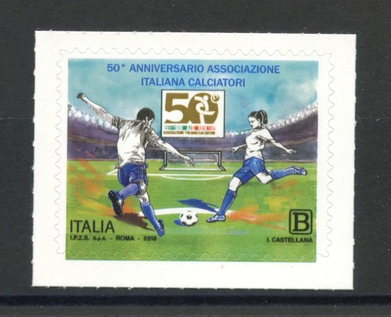 2018 - REPUBBLICA - ASSOCIAZIONE CALCIATORI - NUOVO - LOTTO/37067
