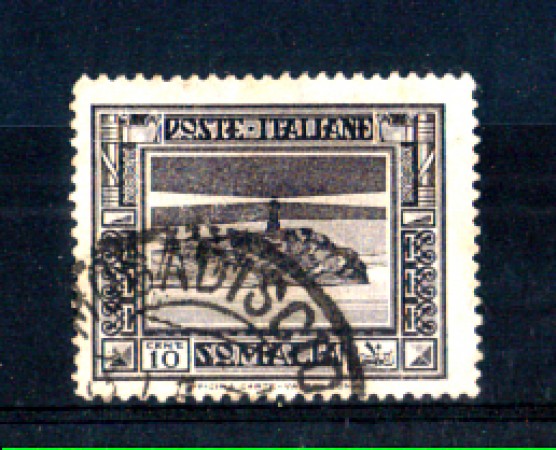 SOMALIA - 1935/38 - LOTTO/SOMALIT215U -  10c.  PITTORICA USATO