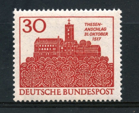1967 - GERMANIA FEDERALE - 30p. RIFORMA PROTESTANTE - NUOVO - LOTTO/30938