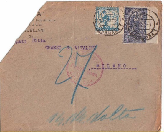 1920 - LBF/2547 -  JUGOSLAVIA