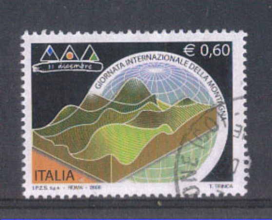 2006 - LOTTO/7564U - REPUBBLICA - GIORNATA DELLA MONTAGNA - USAT