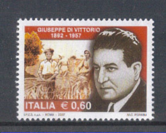 2007 - LOTTO/7656 - REPUBBLICA - GIUSEPPE DI VITTORIO