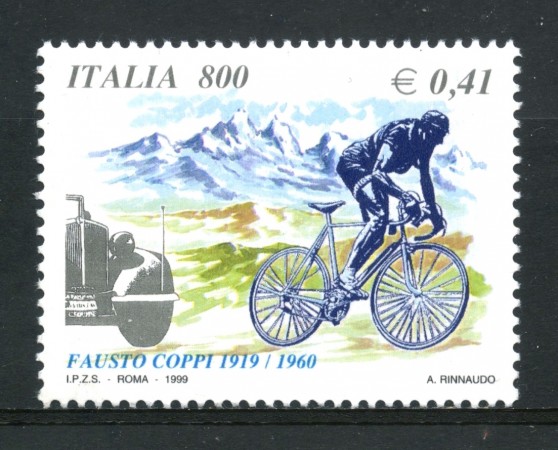 1999 - REPUBBLICA - FAUSTO COPPI - NUOVO - LOTTO/7234