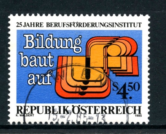 1985 - AUSTRIA - PROGRESSO PROFESSIONALE - USATO - LOTTO/28340