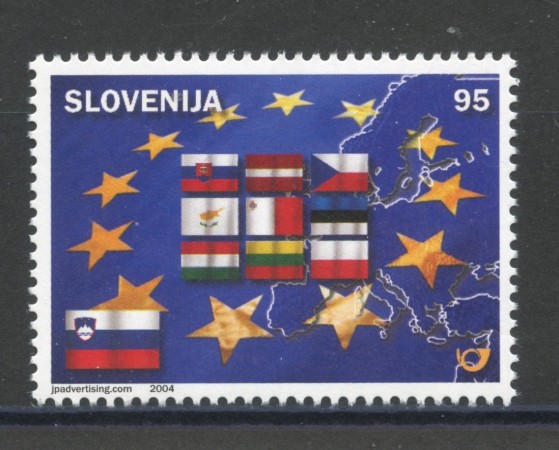 2004 - SLOVENIA - INGRESSO NELL'UNIONE EUROPEA - NUOVO - LOTTO/34221